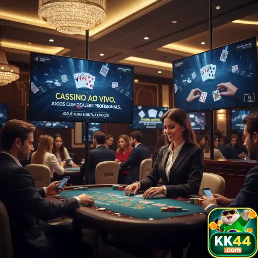 kk44 descubra inovador mesas de cassino